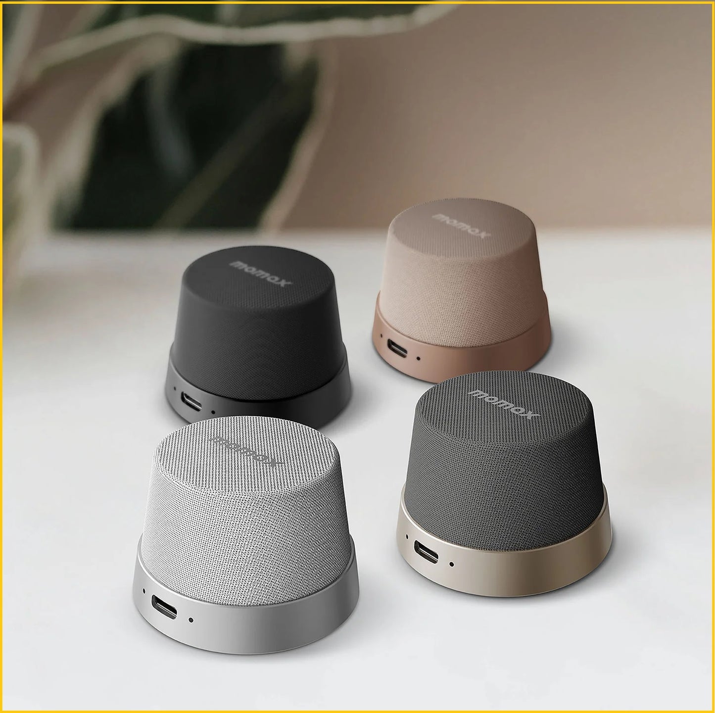 MOMAX 1-VIBE GO MAGNETIC WIRELESS SPEAKER BS6HKD / BS6HKL2 / BS6HKS / BS6HKL MOMAX Magnetic Wireless Speaker