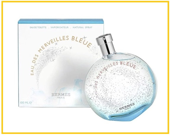 HERMES 愛馬仕藍色星光女士淡香水 EAU DES MERVEILLES BLEUE EAU DE TOILETTE 50ML / 100ML