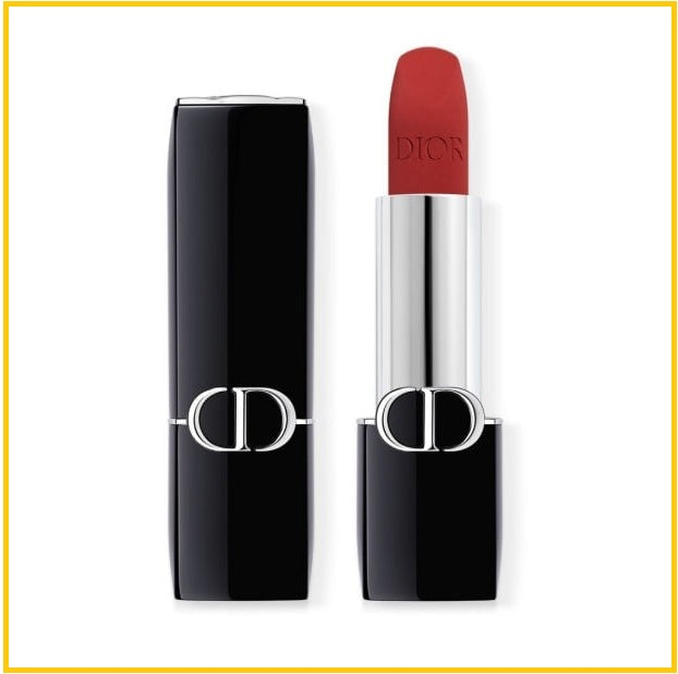 DIOR 迪奧烈艷藍金口紅柔霧霧面口紅唇膏 ROUGE DIOR COUTURE SOFT MATTE FINISH LIPSTICK #756 ORGANZA 3.4G