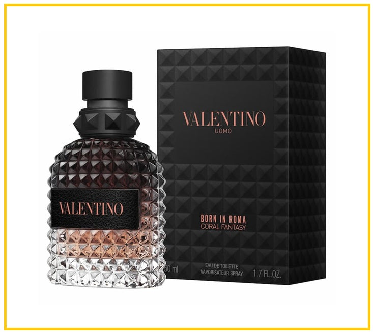 VALENTINO 華倫天奴暮色先生香水 UOMO BORN IN ROMA CORAL FANTASY EAU DE TOILETTE SPRAY 50ML