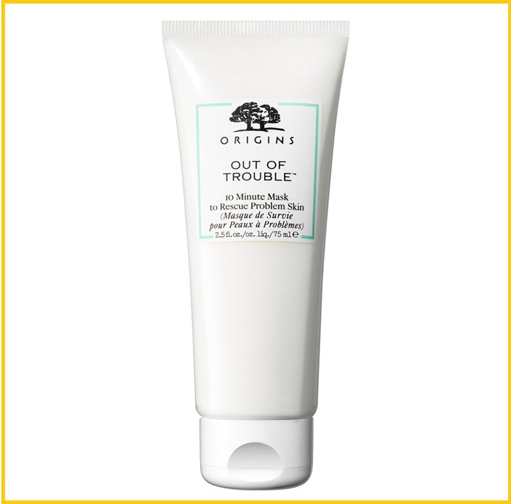 ORIGINS 奇蹟抗痘去油暗瘡面膜 OUT OF TROUBLE 10 MINUTE MASK TO RESCUE PROBLEM SKIN 75ML