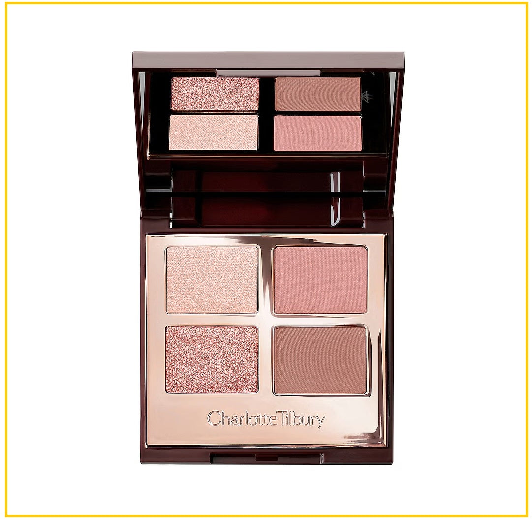 CHARLOTTE TILBURY 夏洛特四色奢彩眼影盤 CT LUXURY PALETTE EYESHADOW #PILLOW TALK 5.2G