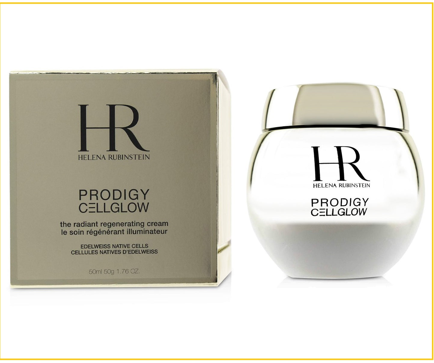 HELENA RUBINSTEIN HR PRODIGY CELLGLOW THE RADIANT REGENERATING ILLUMINATING ANTI-AGEING CREAM 50ML