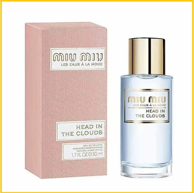MIU MIU 繆繆霓裳雲霄女士淡香水 LES EAUX A LA MODE HEAD IN THE CLOUDS WOMEN EDT 50ML