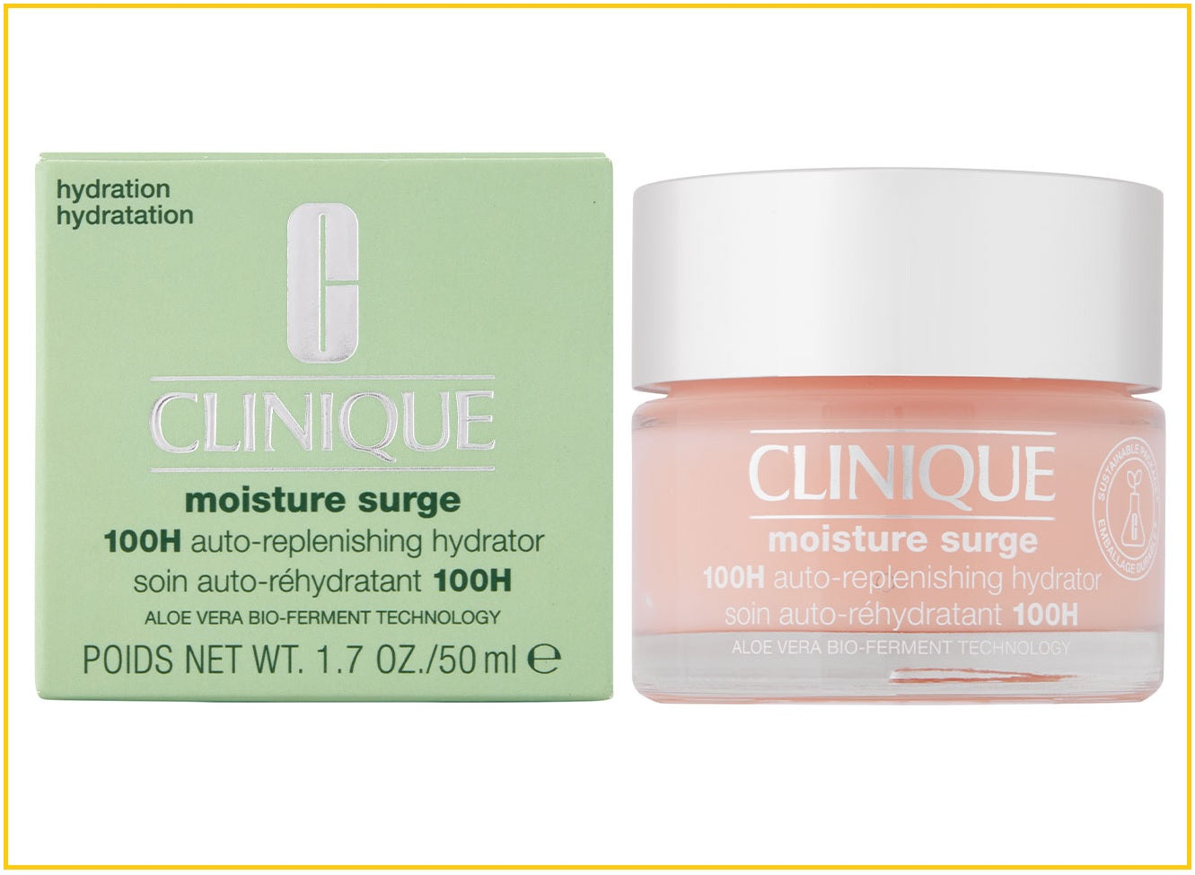 CLINIQUE 倩碧100小時自我修護水嫩補濕啫喱面霜 MOISTURE SURGE 100H AUTO-REPLENISHING HYDRATOR 50ML