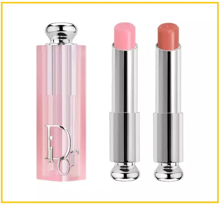 CHRISTIAN DIOR 迪奧誘惑煥彩潤唇膏套裝 ADDICT LIP GLOW #001 PINK + #012 ROSEWOOD DUO SET