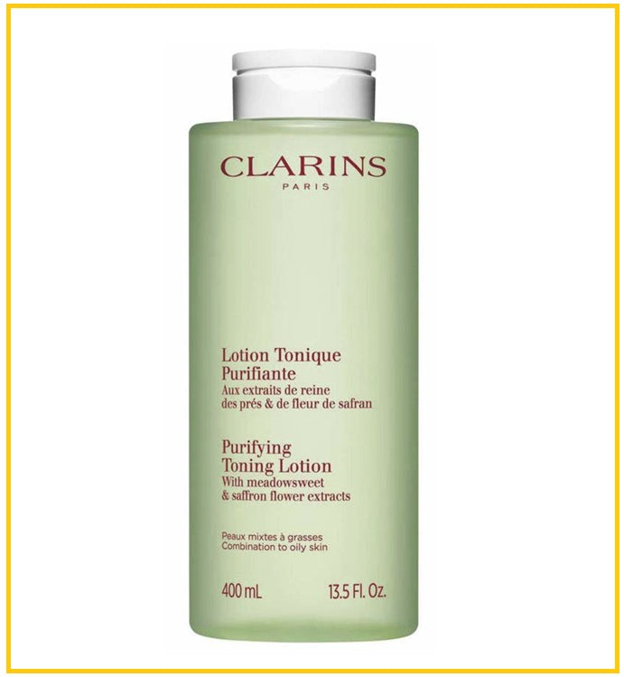 CLARINS 嬌韻詩植萃淨化爽膚露綠水 (混合至油性肌適用) PURIFYING TONING LOTION (COMBINATION TO OILY SKIN) 200ML / 400ML