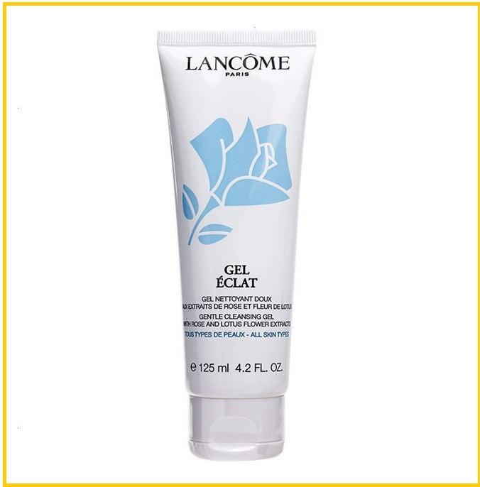 LANCOME 蘭蔻清瑩柔膚藍色潔顏洗面乳 FOAMING CLEANSER FACIAL CLEANSER MIXED OIL BLUE 125ML