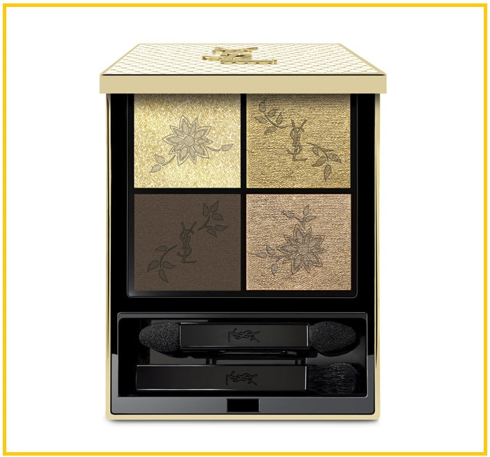 YVES SAINT LAURENT 聖羅蘭限定四色眼影盤 YSL COUTURE MINI CLUTCH LUXURY EYESHADOW PALETTE #024 4G (LIMITED EDITION)