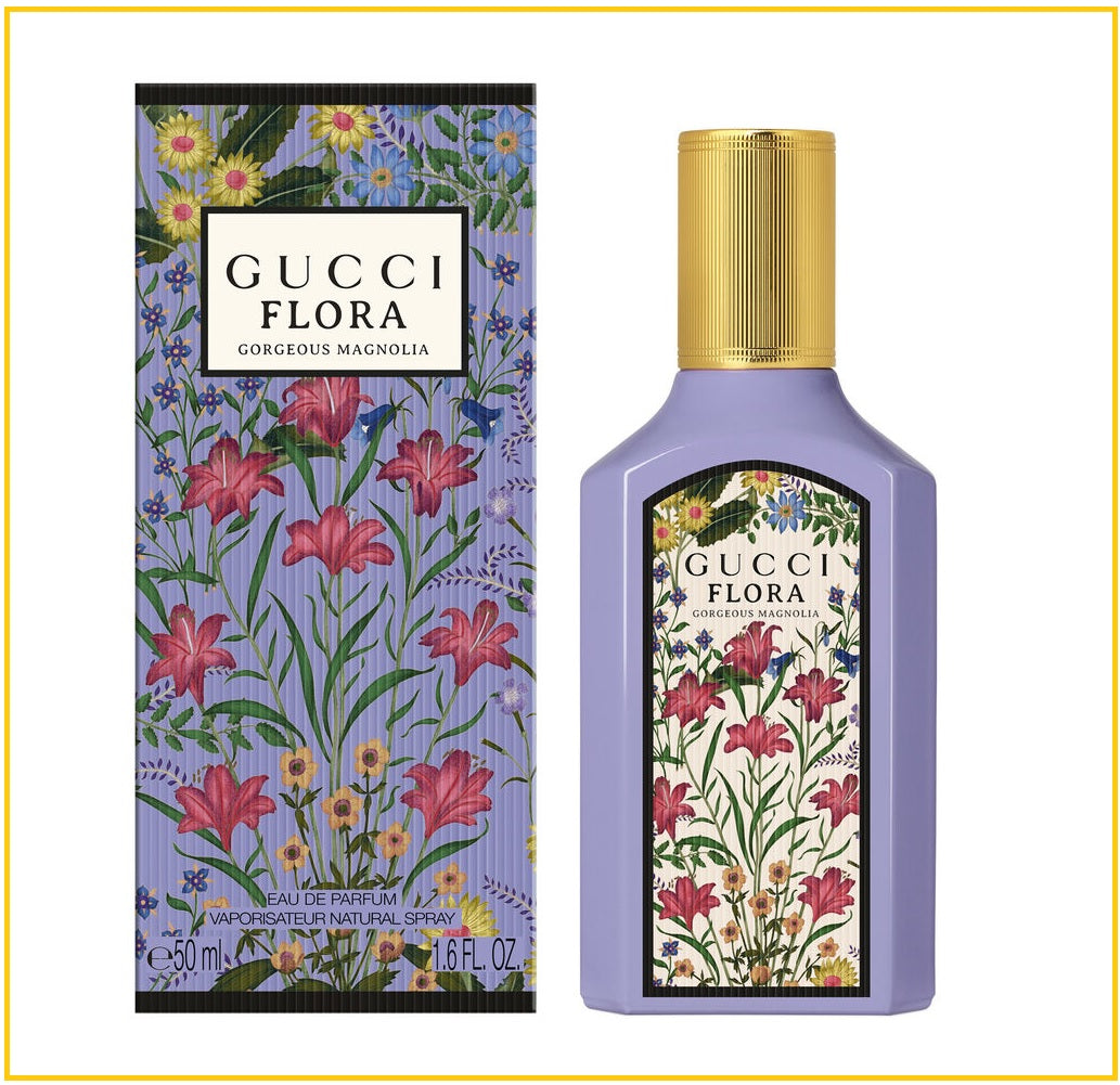 GUCCI 古馳綺夢木蘭女士濃香水 FLORA GORGEOUS MAGNOLIA EAU DE PARFUM SPRAY 30ML / 50ML / 100ML