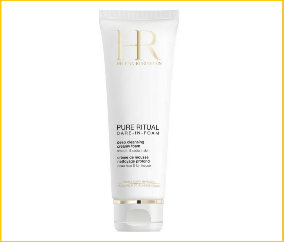 HELENA RUBINSTEIN 赫蓮娜純淨沁潤泡沫慕斯潔面洗面乳 HR PURE RITUAL CARE IN FOAM DEEP CLEANSING CREAMY FOAM 125ML