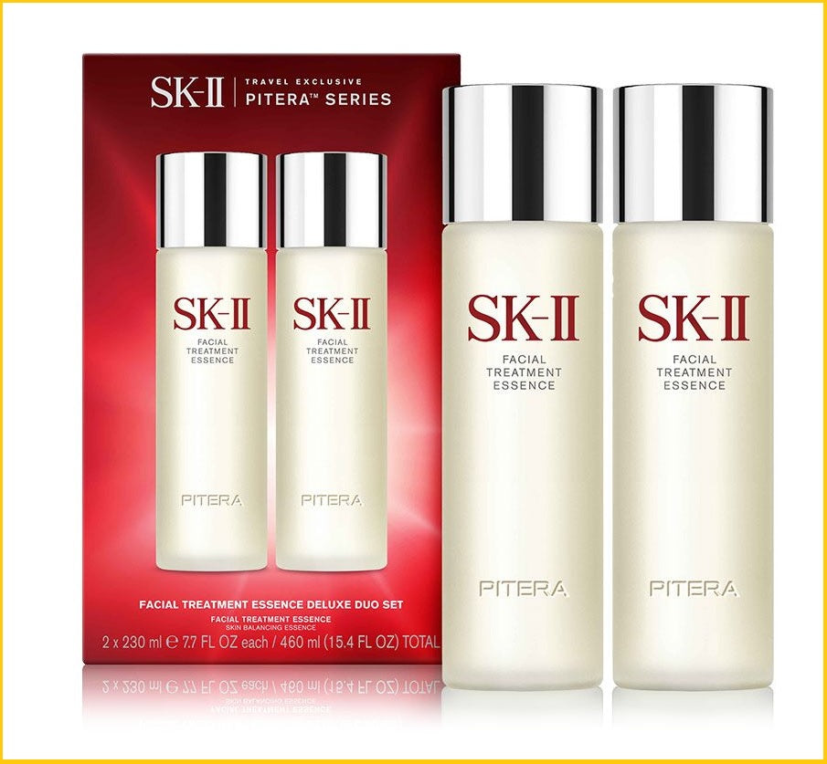 SK-II Facial Treatment Essence Duo Set 230ml x 2 (Miracle Water Skincare Essence Set)