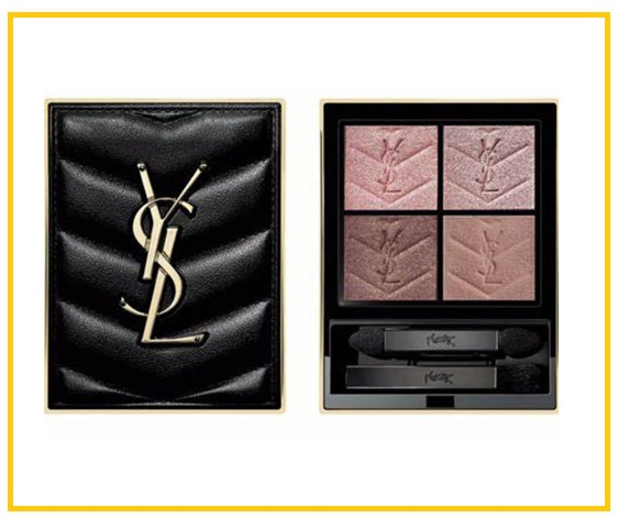 YVES SAINT LAURENT 聖羅蘭高訂皮革四色眼影盤 YSL COUTURE MINI CLUTCH EYESHADOW PALETTE #100 / #400 / #800 4G