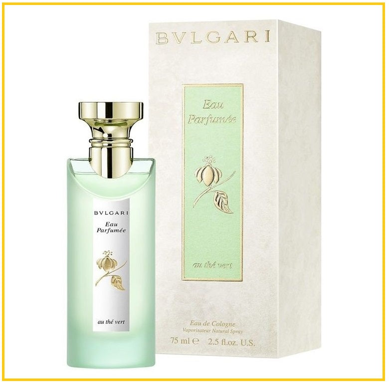 BVLGARI THE VERT EDC 75ML White Tea Unisex Cologne