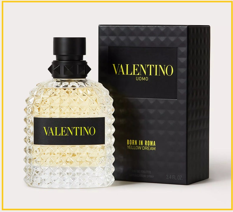 VALENTINO 華倫天奴生於羅馬情侶午後少年淡香水 BORN IN ROMA YELLOW DREAM FOR HIM EAU DE TOILETTE SPRAY 100ML
