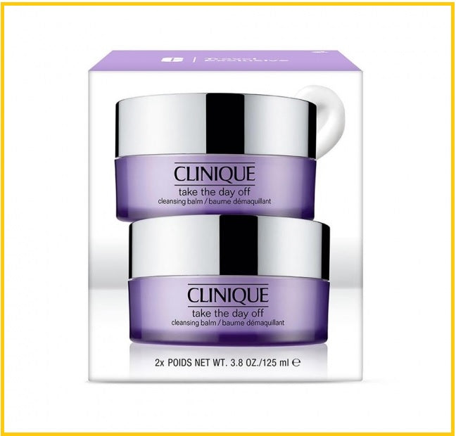 CLINIQUE 倩碧面部及眼部卸妝霜2件套裝 TAKE THE DAY OFF CLEANSING BALM DUO SET 125ML X2