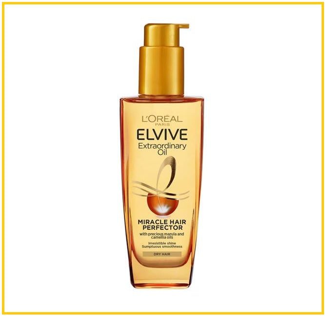 L'OREAL 歐萊雅奇煥發髮精油 LOREAL HAIRCAREELVIVE EXTRAORDINARY OIL DRY HAIR 100ML