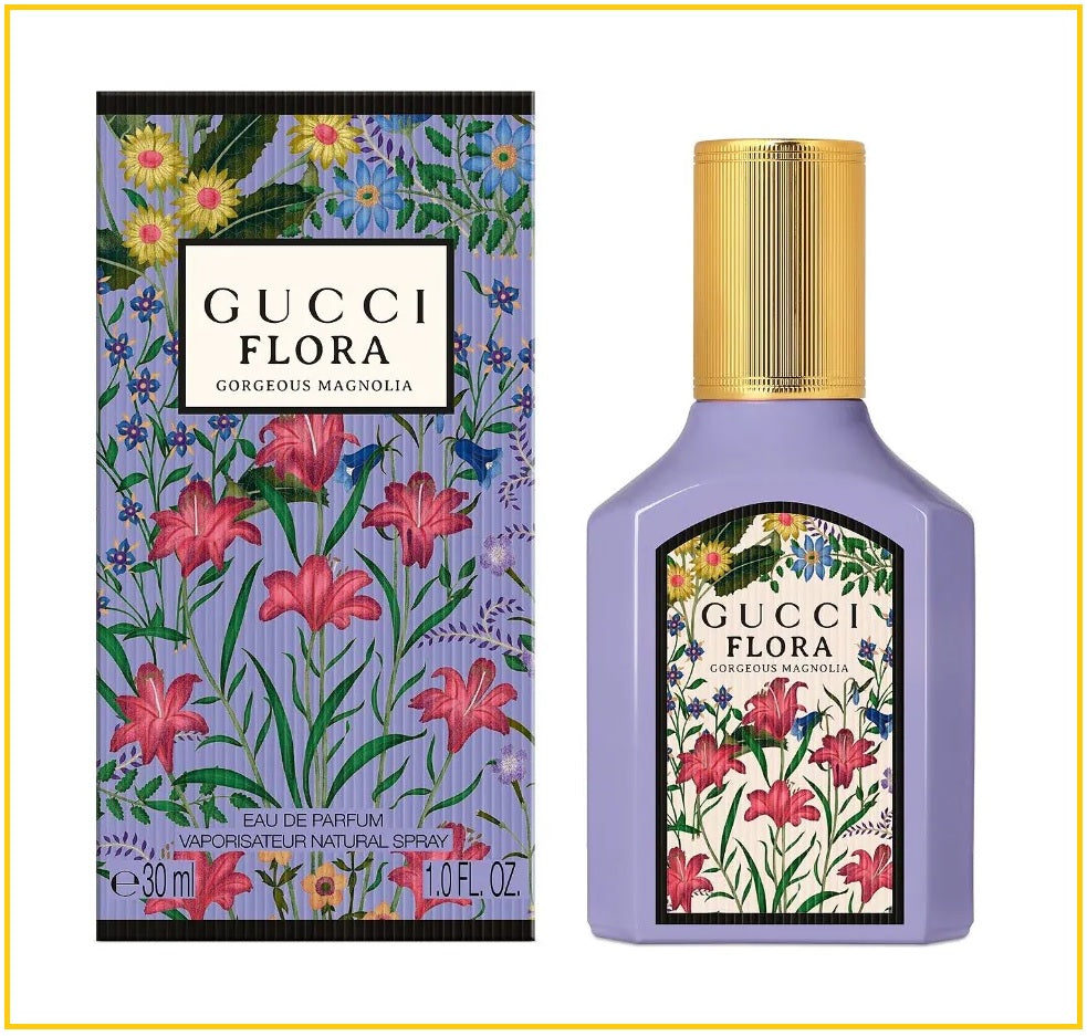 GUCCI 古馳綺夢木蘭女士濃香水 FLORA GORGEOUS MAGNOLIA EAU DE PARFUM SPRAY 30ML / 50ML