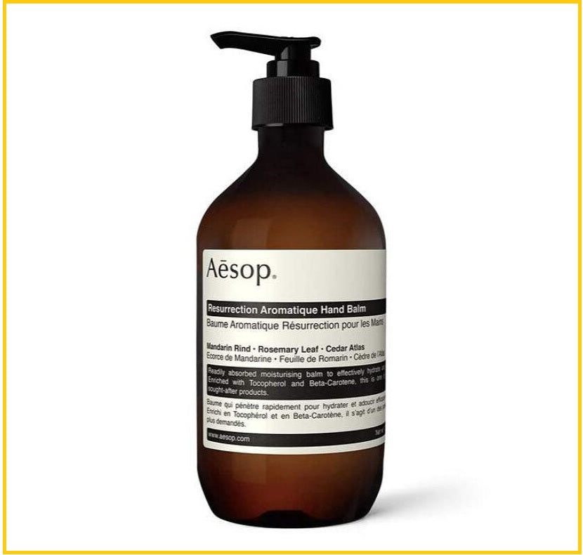 AESOP RESURRECTION AROMATIQUE HAND BALM 120ML / 500ML 賦活芳香護手霜