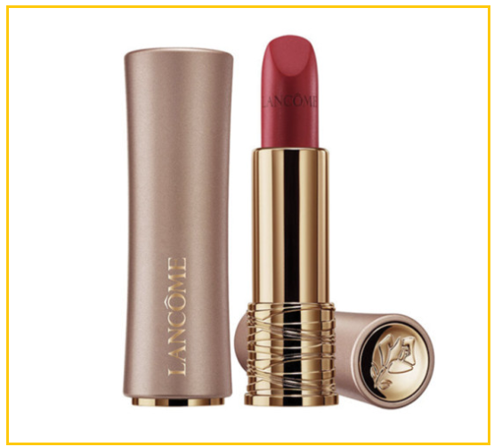 LANCOME L'ABSOLU ROUGE INTIMATTE LIPSTICK 505 - 3.4G ATTRAPE COEUR Pure Soft Matte Lipstick
