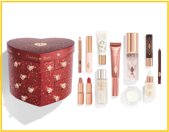 CHARLOTTE TILBURY CHARLOTTE'S BEAUTY TREASURE CHEST OF LOVE ADVENT CALENDAR CT 2024聖誕倒數日曆