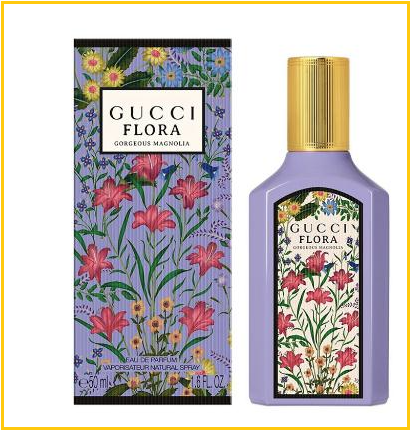 GUCCI FLORA GORGEOUS MAGNOLIA EAU DE PARFUM 100ML 綺夢木蘭花女士濃香香水