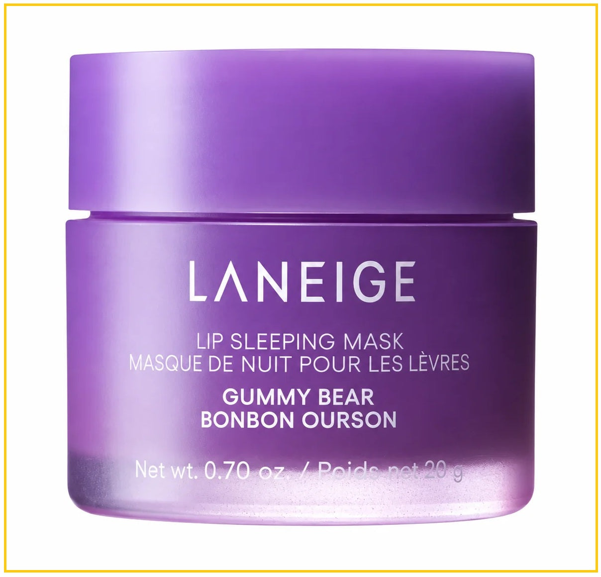 LANEIGE 蘭芝保濕晚安唇膜 LIP SLEEPING MASK EX #GUMMY BEAR 20G
