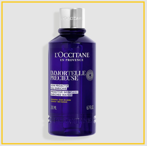 L'OCCITANE 歐舒丹蠟菊青春活肌花香滋潤保濕水 LOCCITANE IMMORTELLE PRECIOUS ENRICHED WATER 200ML