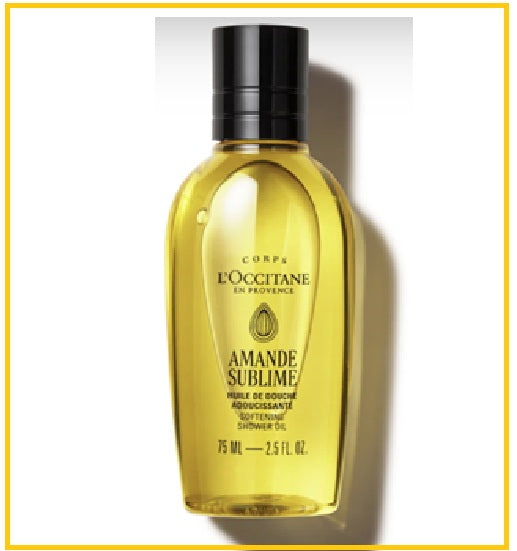 L'OCCITANE 歐舒丹甜扁桃沐浴油 LOCCITANE ALMOND SOFTENING SHOWER OIL 75ML / 250ML / 500ML