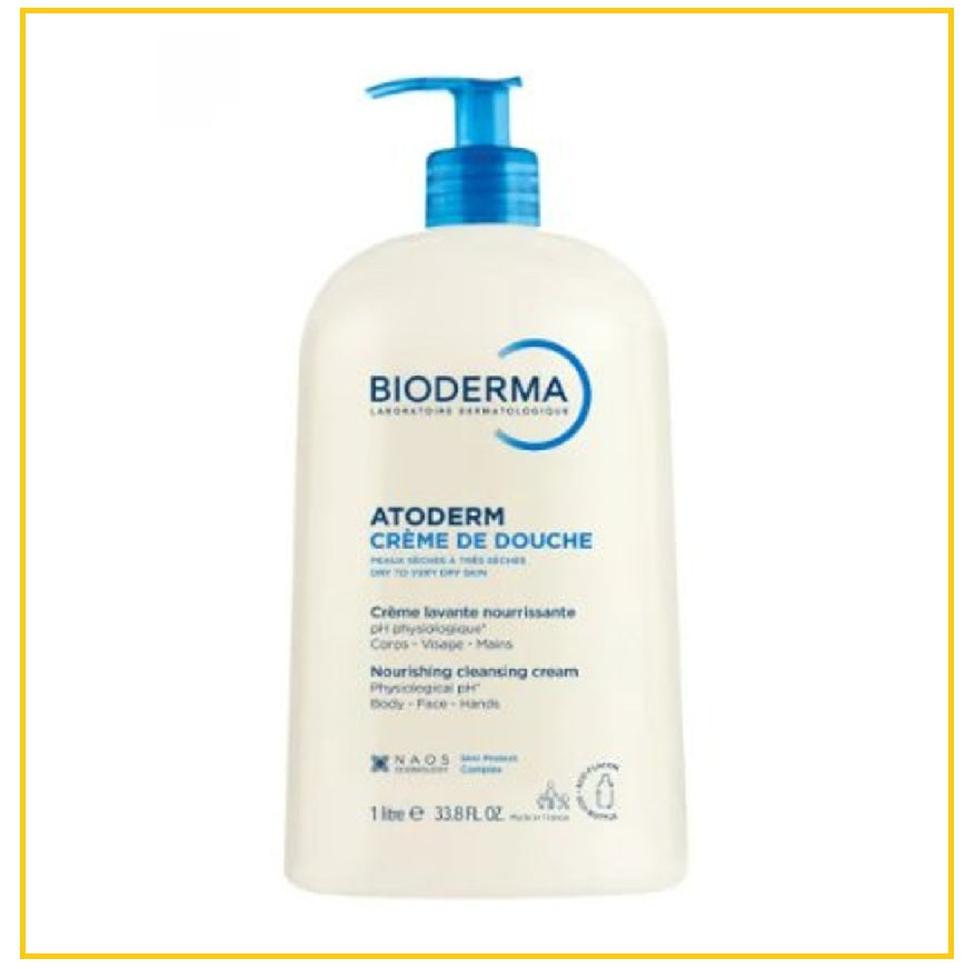 BIODERMA 貝德瑪白色沐浴乳 ATODERM CREME DE DOUCHE SHOWER GEL 1000ML