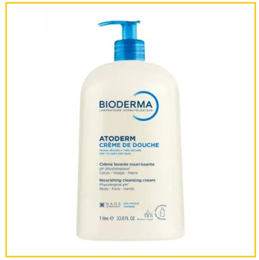 BIODERMA 貝德瑪白色沐浴乳 ATODERM CREME DE DOUCHE SHOWER GEL 1000ML