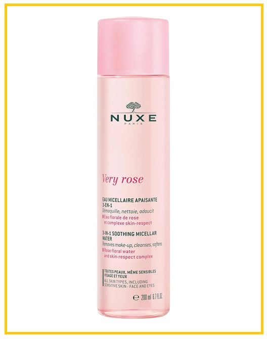 NUXE 巴黎歐樹玫瑰舒柔卸妝水 VERY ROSE 3-IN-1 SOOTHING MICELLAR WATER 200ML