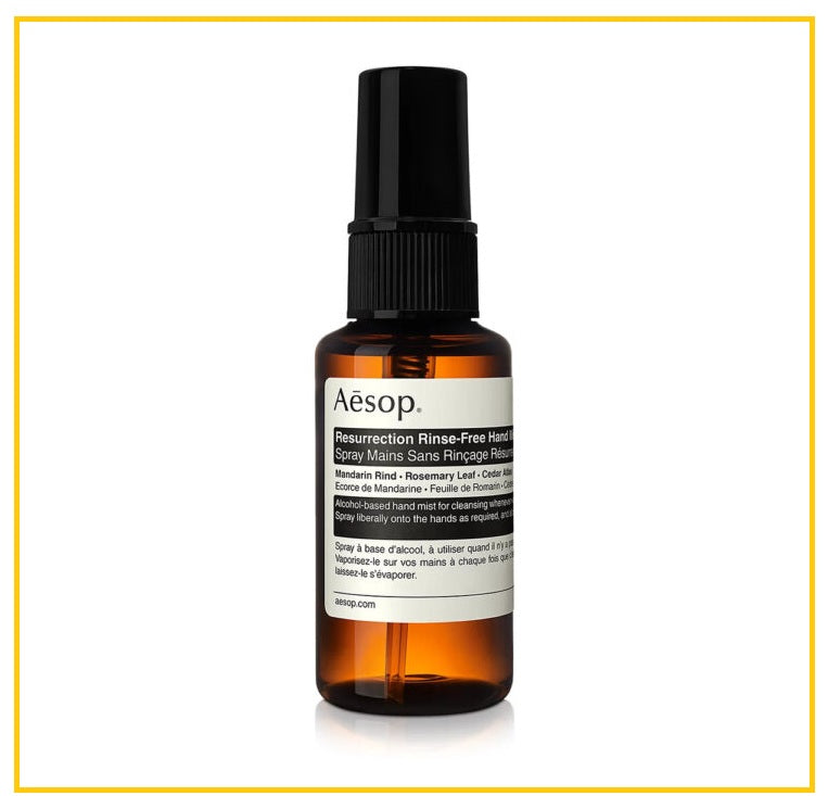 AESOP 伊索賦活芳香手部乾洗噴霧 RESURRECTION RINSE-FREE HAND MIST 50ML