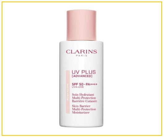 CLARINS 嬌韻詩抗污染透白粉色防曬霜 UV PLUS ANTI-POLLUTION SPF50 PA+++ ROSY GLOW 50ML