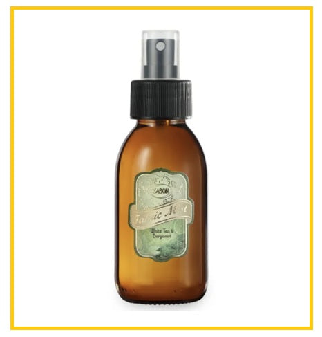 SABON 以色列白茶佛手柑織物香氛噴霧 FABRIC MIST WHITE TEA & BERGAMOT 100ML