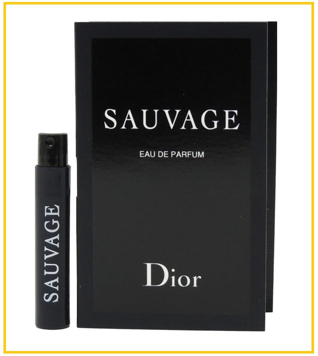 DIOR SAUVAGE EAU DE PARFUM SAMPLE VIAL SPRAY 1ML