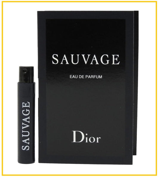 DIOR SAUVAGE EAU DE PARFUM SAMPLE VIAL SPRAY 1ML