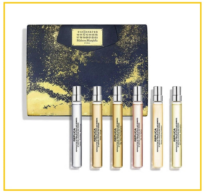 MAISON MARGIELA 馬丁馬吉拉香水小樣六件套裝 MMM REPLICA 6-PIECE DISCOVERY TRAVEL PERFUME LIMITED EDITION GIFT DUO SET 10ML X6