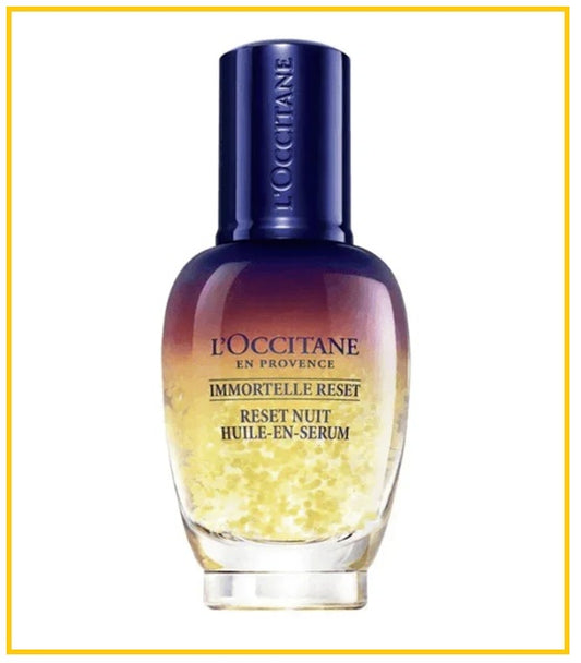 L'OCCITANE IMMORTELLE RESET OVERNIGHT RESET OIL-IN-SERUM 30ML