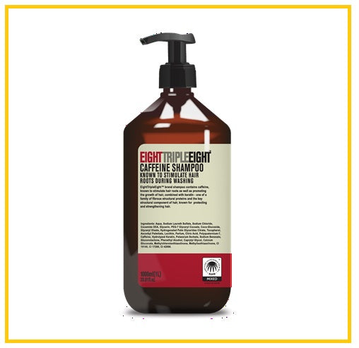 TRIPLE EIGHT 咖啡因洗髮露 CAFFEINE SHAMPOO 1000ML