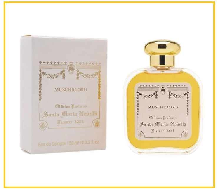 SANTA MARIA NOVELLA 聖塔瑪莉亞諾維拉金麝香古龍水香水 MUSCHIO ORO EDC 100ML