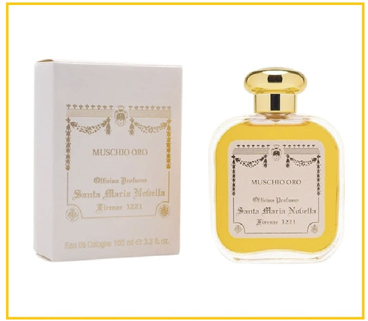 SANTA MARIA NOVELLA 聖塔瑪莉亞諾維拉金麝香古龍水香水 MUSCHIO ORO EDC 100ML
