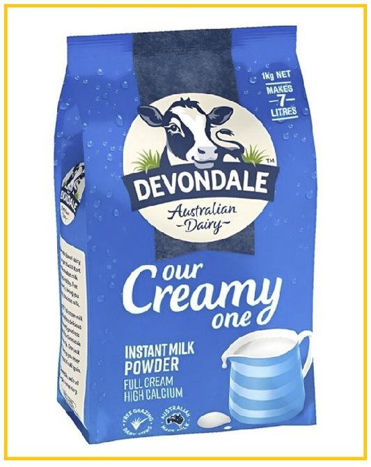Devondale Instant Full Cream Milk Powder (Blue) 1KG