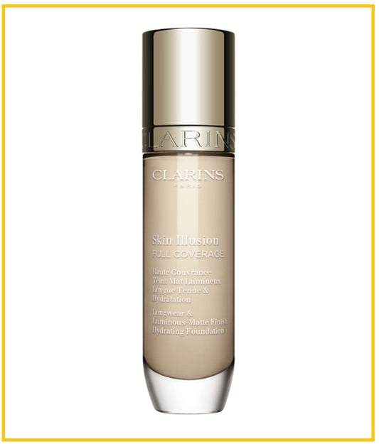 CLARINS SKIN ILLUSION FULL COVERAGE FOUNDATION 100C 30ML