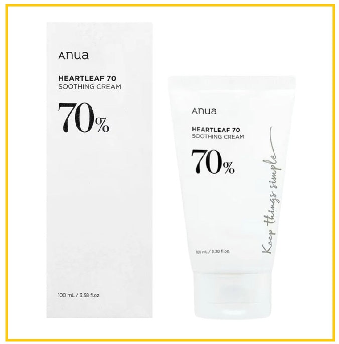 ANUA 魚腥草70%舒緩修復面霜 HEARTLEAF 70% SOOTHING CREAM 100ML