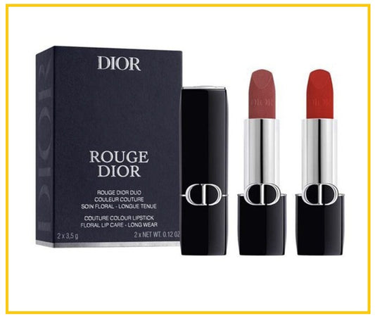 DIOR 迪奧唇膏兩件套裝 ROUGE DIOR LIPSTICK DUO SET 999 + 720 3.5G X2