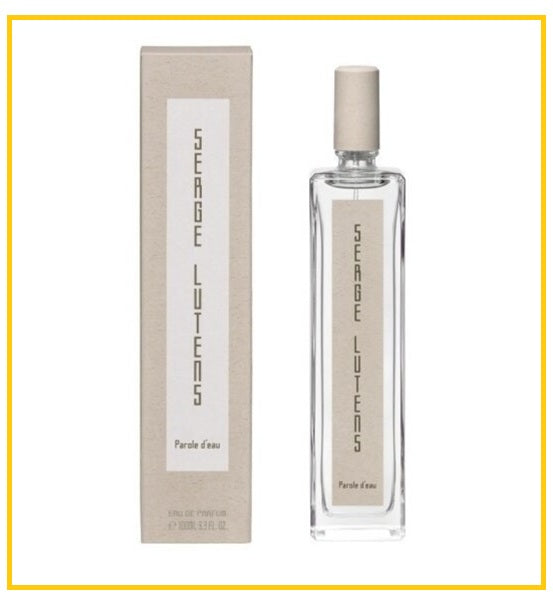 SERGE LUTENS L'EAU PARFUMEE SERGE LUTENS PAROLE D'EAU EDP 100ML