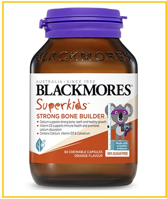 BLACKMORES Superkids Strong Bone Builder 60 Tablets (Bovine Colostrum)