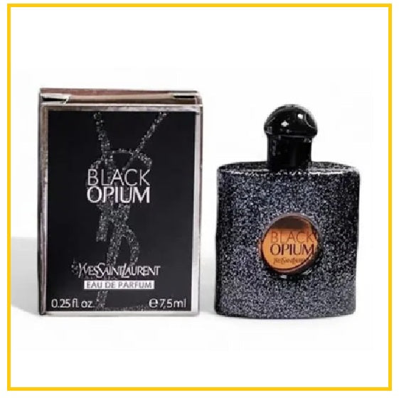 YVES SAINT LAURENT 聖羅蘭黑鴉片女性香水 YSL BLACK OPIUM EDP 7.5ML / 10ML / 30ML / 50ML / 90ML