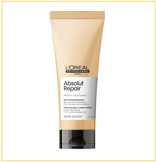 L'OREAL PROFESSIONNEL 歐萊雅修護起司瓶高端護髮素 ABSOLUT REPAIR CONDITIONER 200ML
